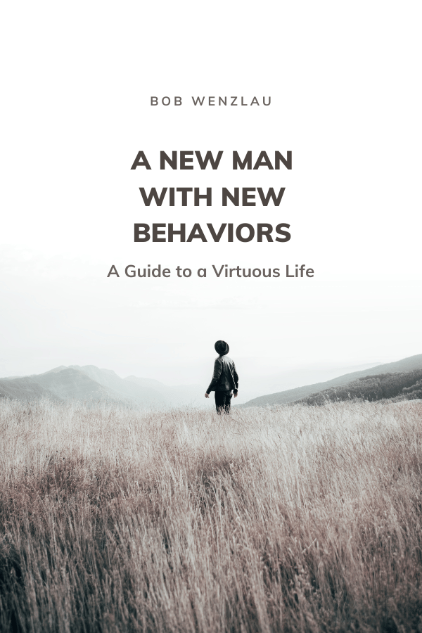 Book cover for A New Man With New Behaviors
